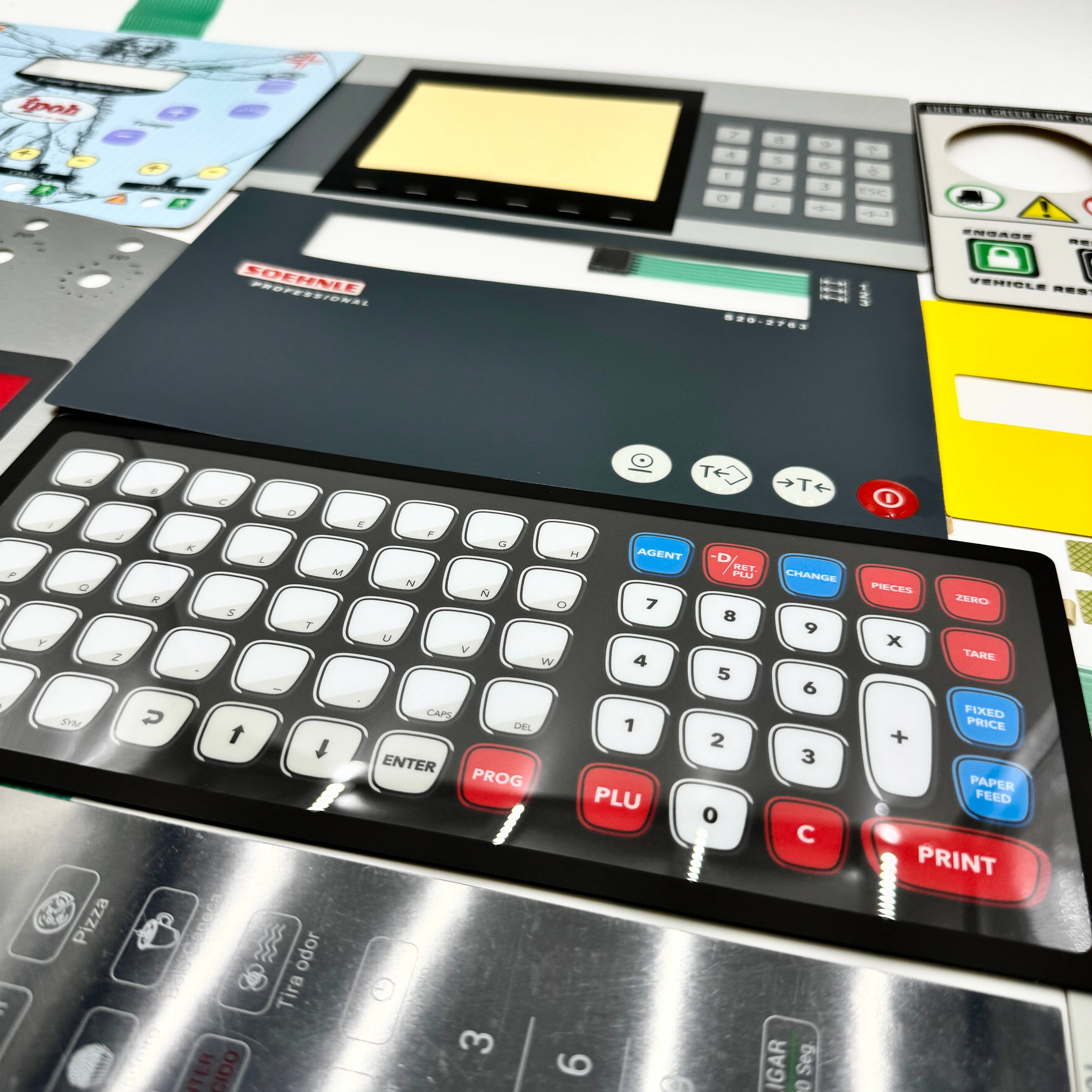 Custom Membrane Switch Keyboard Make Molds For Your Products,Custom Membrane Buttons/keypad LOGO Color And Size