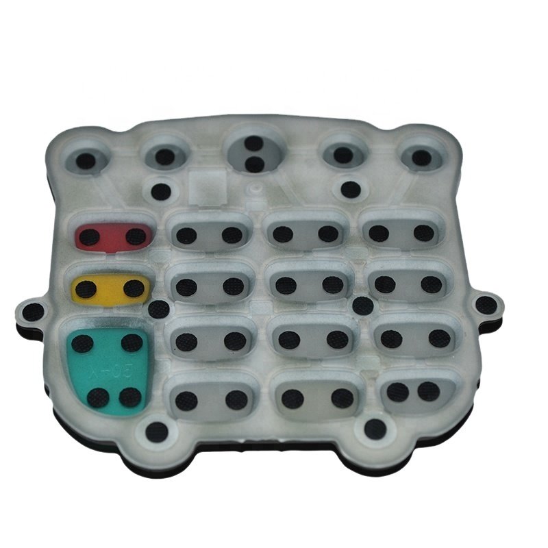 Silk Screen Printing Silicone Rubber Keypad rubber button Cellphone Mobile Phone Keypads