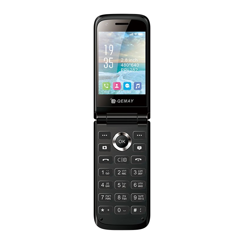 Personalized Touch Screen Durable Android 13 2.8Inch Unique Foldable Modern Design Dual Sim 4G Flip Keypads Mobile Phone