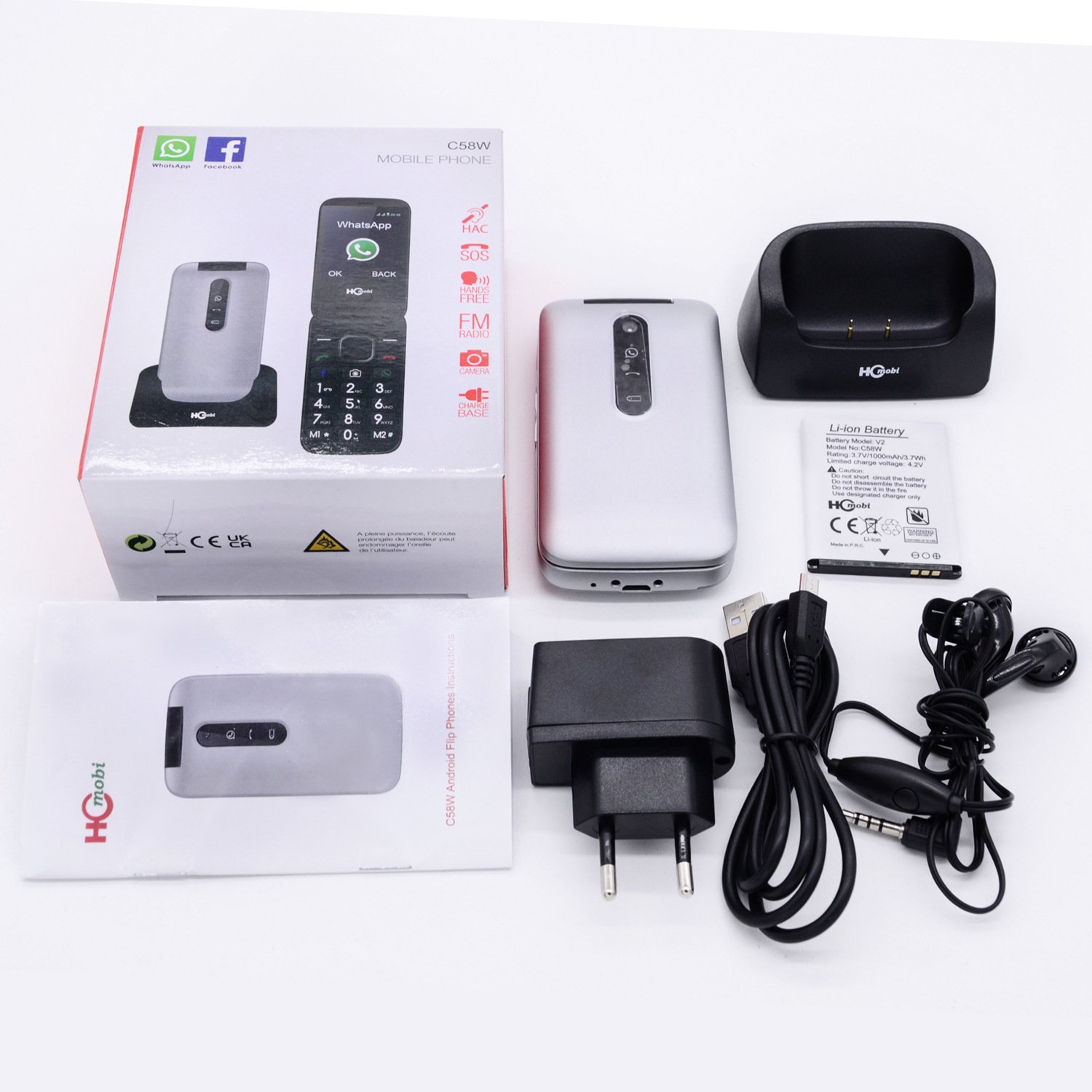 Wholesale Flip Dual Sim Camera Small Keypad Mobile Phone