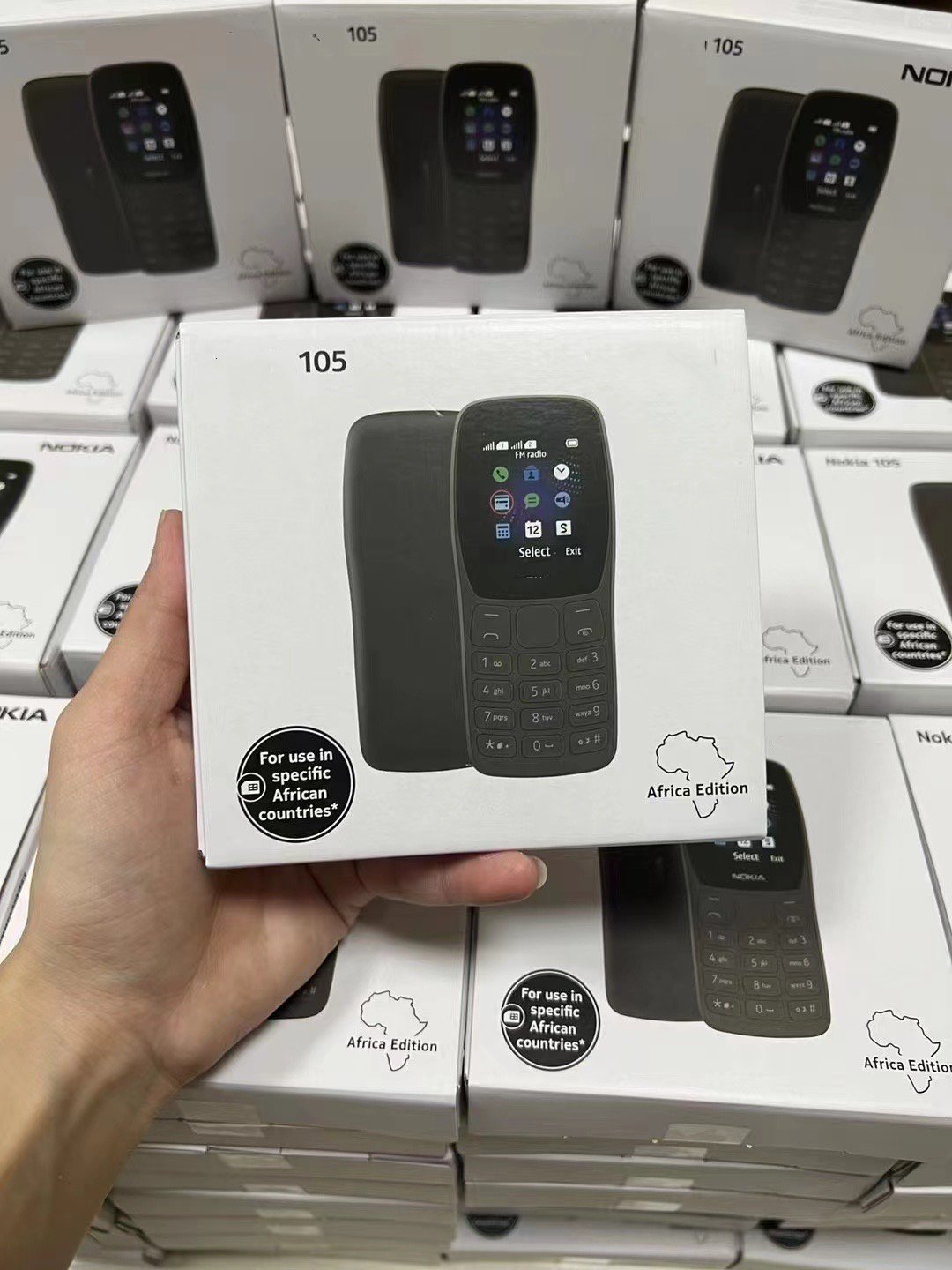 105 (2022 version) 2g keypad mobile phone Dual sim card standby keyboard feature phone