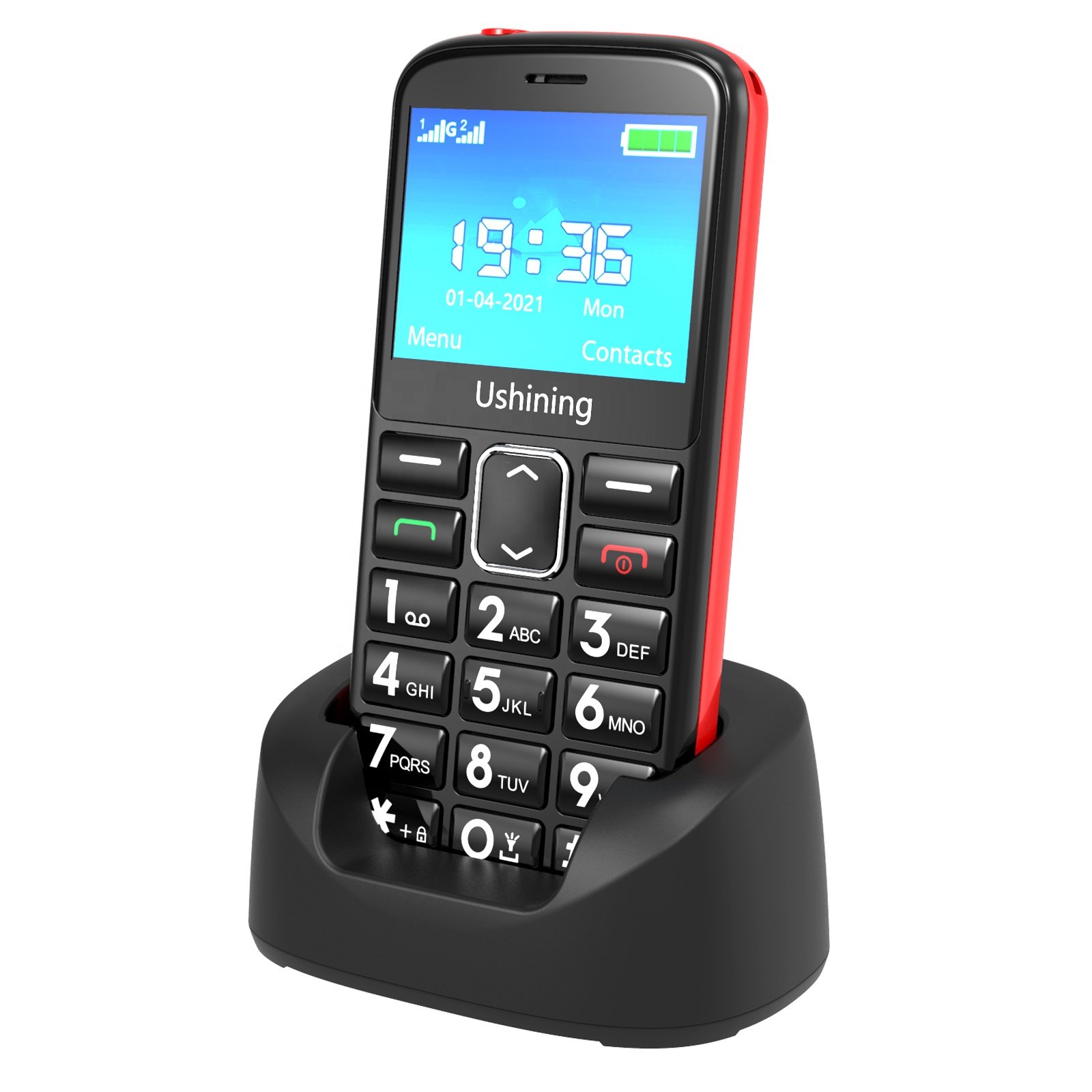 Wholesale 2.4 inch Big Button 4G keypad Mobile Phone for Seniors With Sos Button And Alarm For Elderly