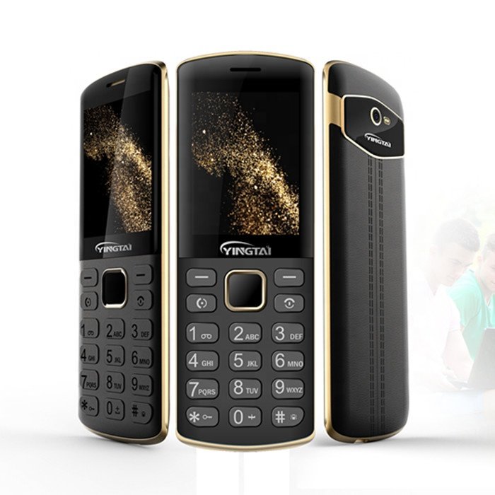 Keypad mobile phone 2.4 inch quad band gsm ultra thin feature phone