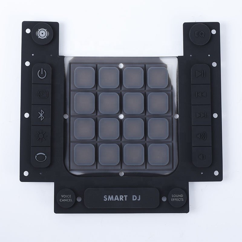 custom cheap low price single sim card film water meter ip68 keypad for gate opener silicone keypad