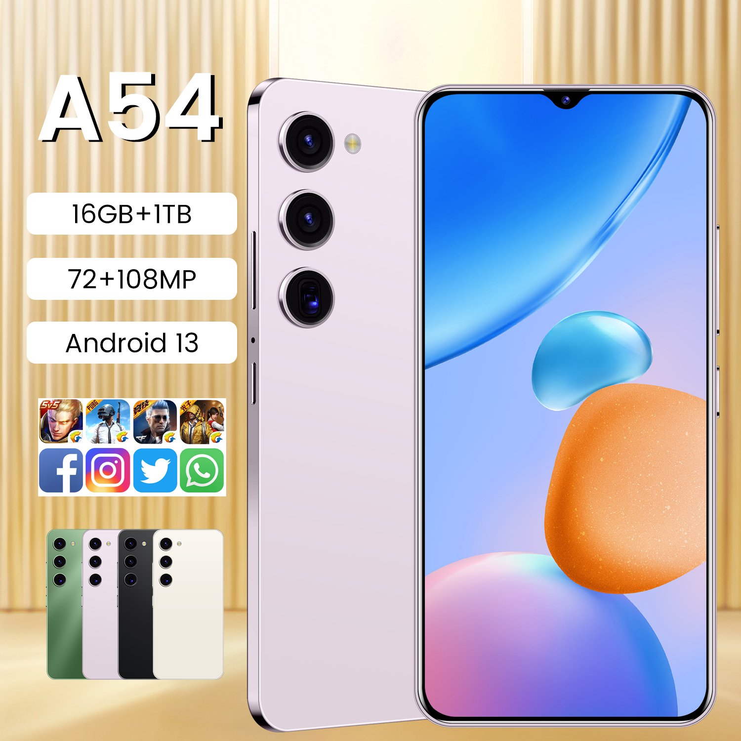 S23+ Android 12.0 Smartphone 6.8inch New Phones 5g keypad Sa msung A54 japanese mobile phone brands router wifi 4g with sim card