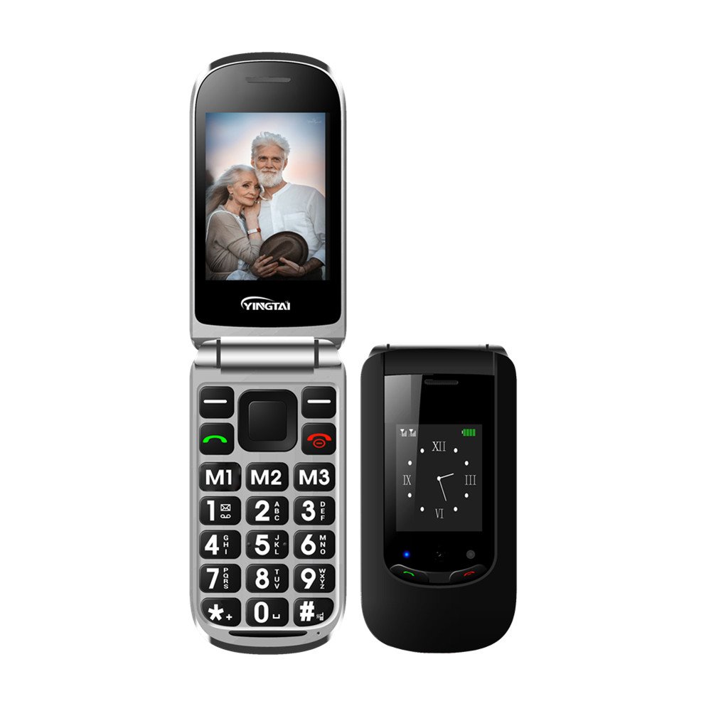 2.4 inch senior phone 4G big button loud speaker handy flip VOLTE mobile phones