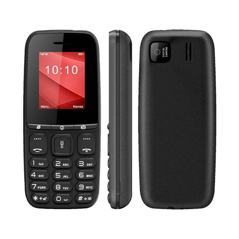 ECON N2173 1.77Inch Screen Keypad FM Radio Feature cell Phone Dual SIM Card 1800mAh Mobile Phone tecno feature phone