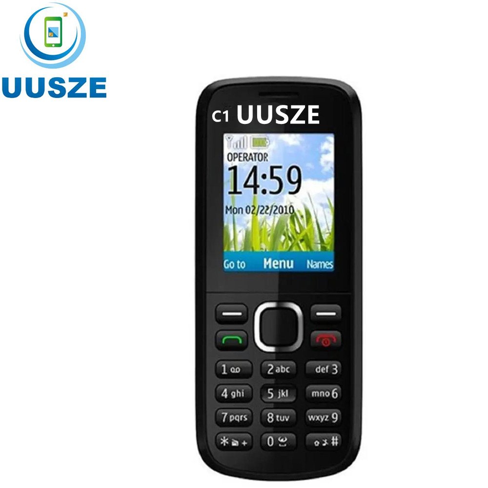 Original English CellPhone Keypad Mobile Phone Fit for Nokia C1-02 C2-00 C1-02 3310 C2-02 6300 C5 6230 6700 2720 6131 5310 3110