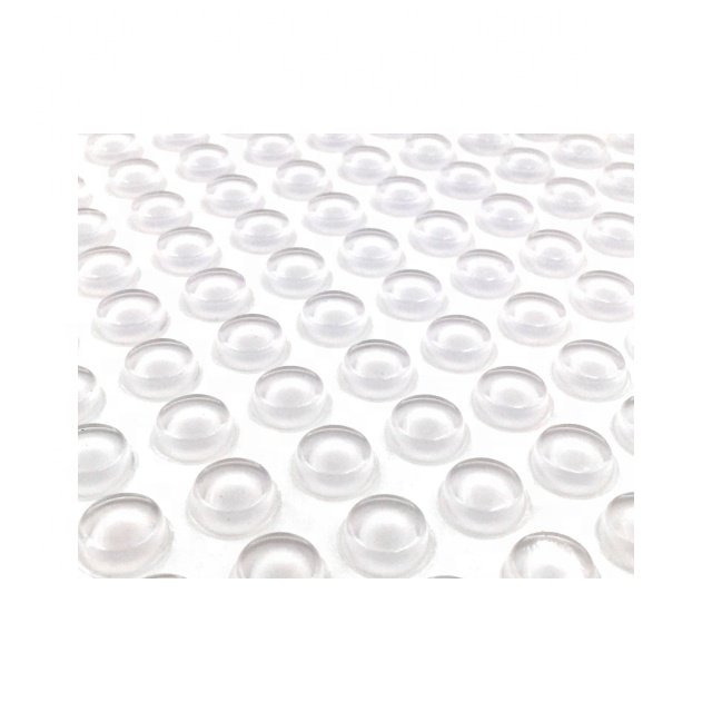 One-stop Purchase Clear Non slip Self-adhesive Reuseable Self Stick Cabinet Door Furniture Stop Stopper Protector Bumper Pads