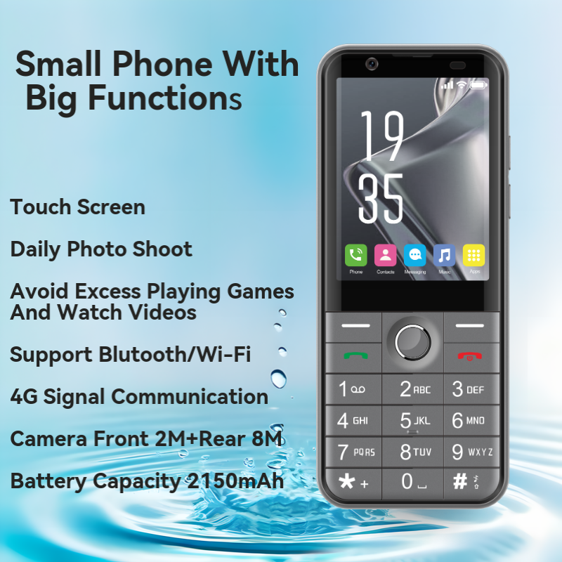 Wholesale Custom Available Global Version Android 13 Mini Smart Touch Screen 4G Mobile Phone