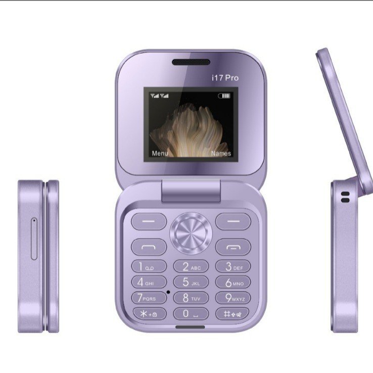 Cross border foreign trade i17pro dual card 2G non smartphone flip button elderly phone i16 Pro