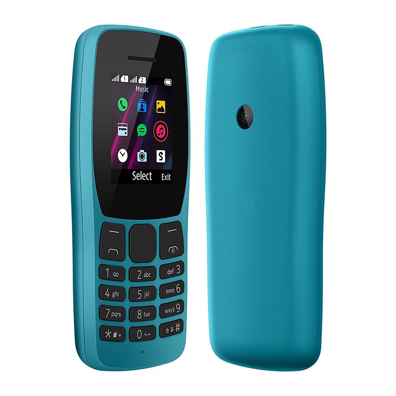 Wholesale 5310 150 105 106 210 feature cellphone Original Bar phone For Nokia 110 2019 used mobile phones 2SIM keypad phone