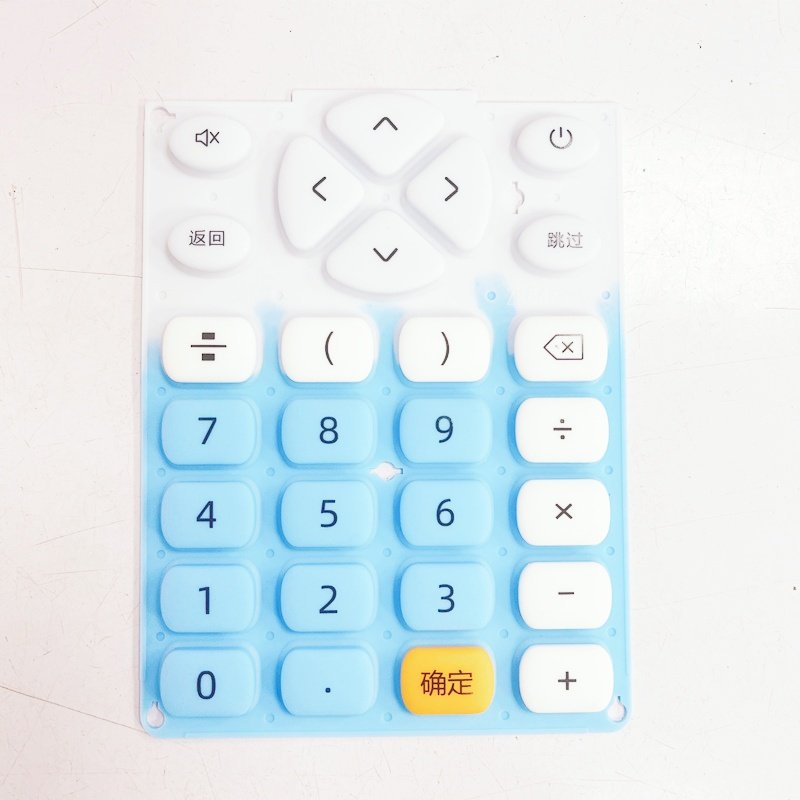 Wholesale PU Coatings Silicone Rubber Keypad For Car Panel POS Terminal Press Push Button