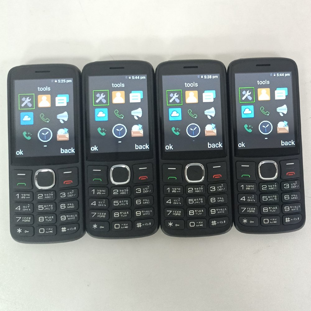 full keypad volte android mobile phones cell cellphone USA Bands customize MTK6761 4g smart button android keypad mobile phone