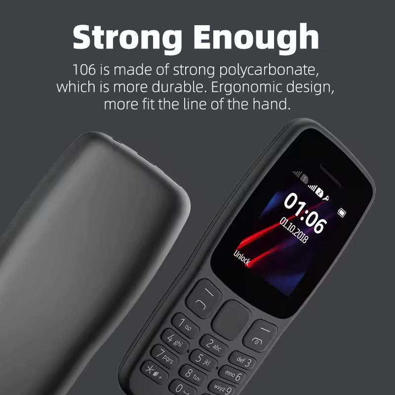 Ready To Ship Unlocked 1 . 77 Inch 2g Cheap Small Size Dual Sim Gsm Qwerty Keypad Mobile Phone 106 Single head no battery