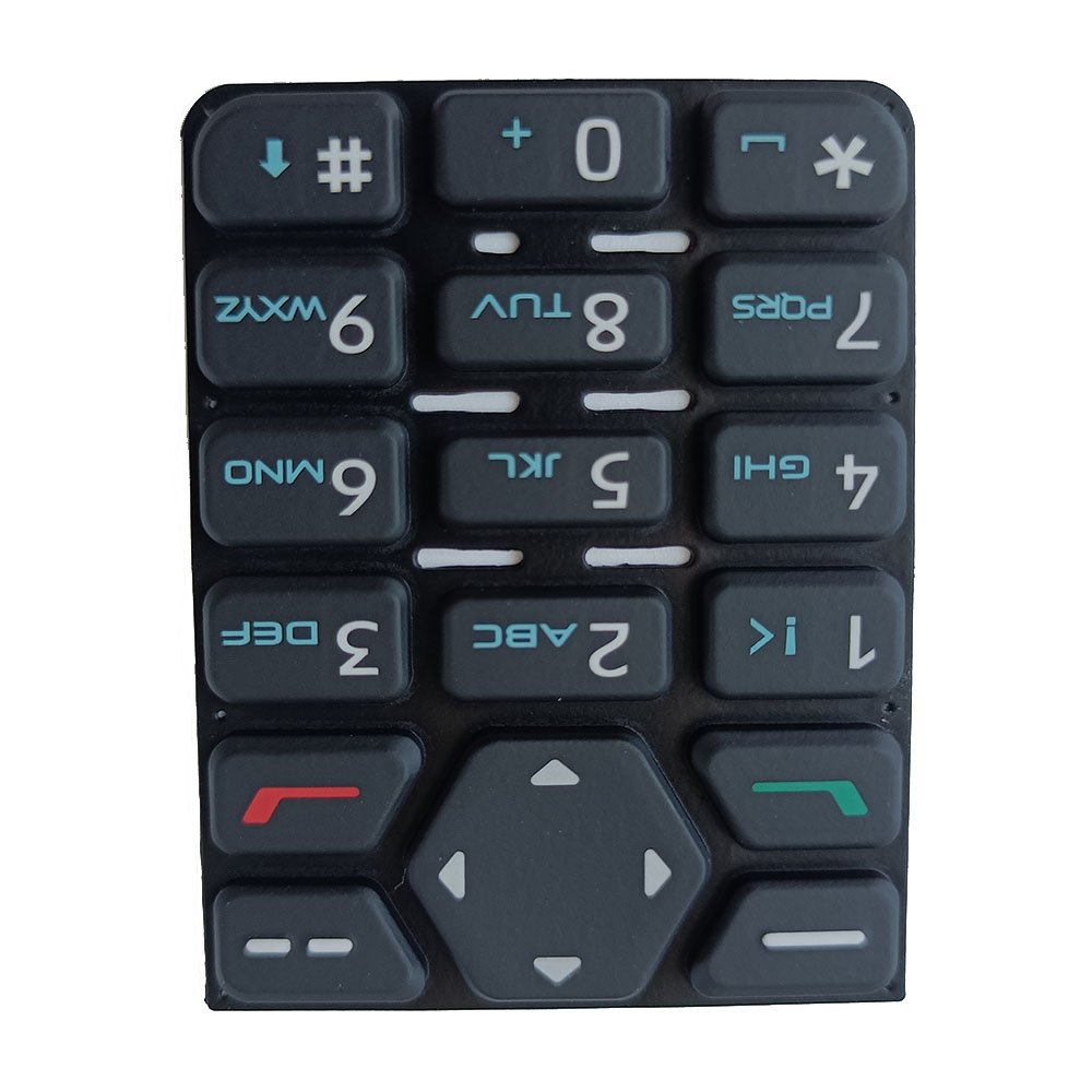 Customized silicone android keypad phone keypad mobile phone silicone rubber button keypads
