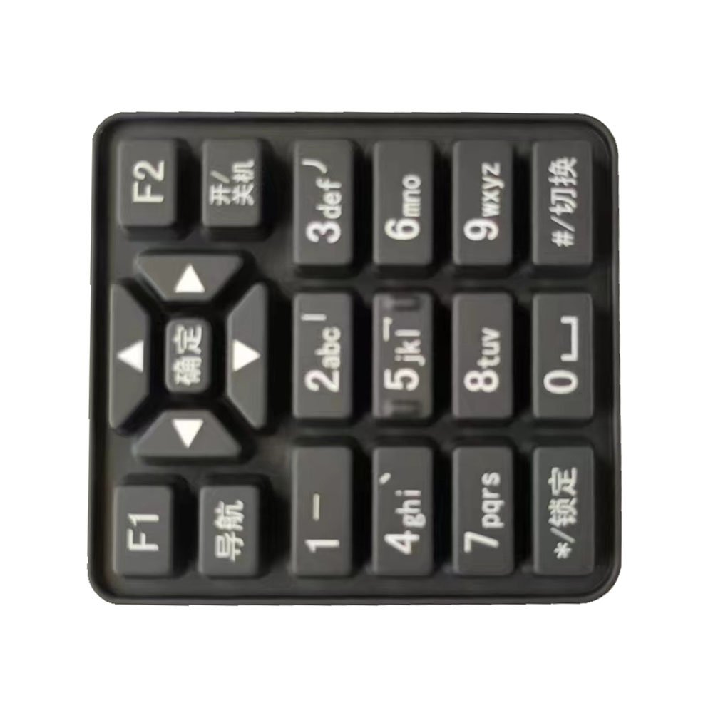 Customized silicone android keypad phone keypad mobile phone silicone rubber button keypads