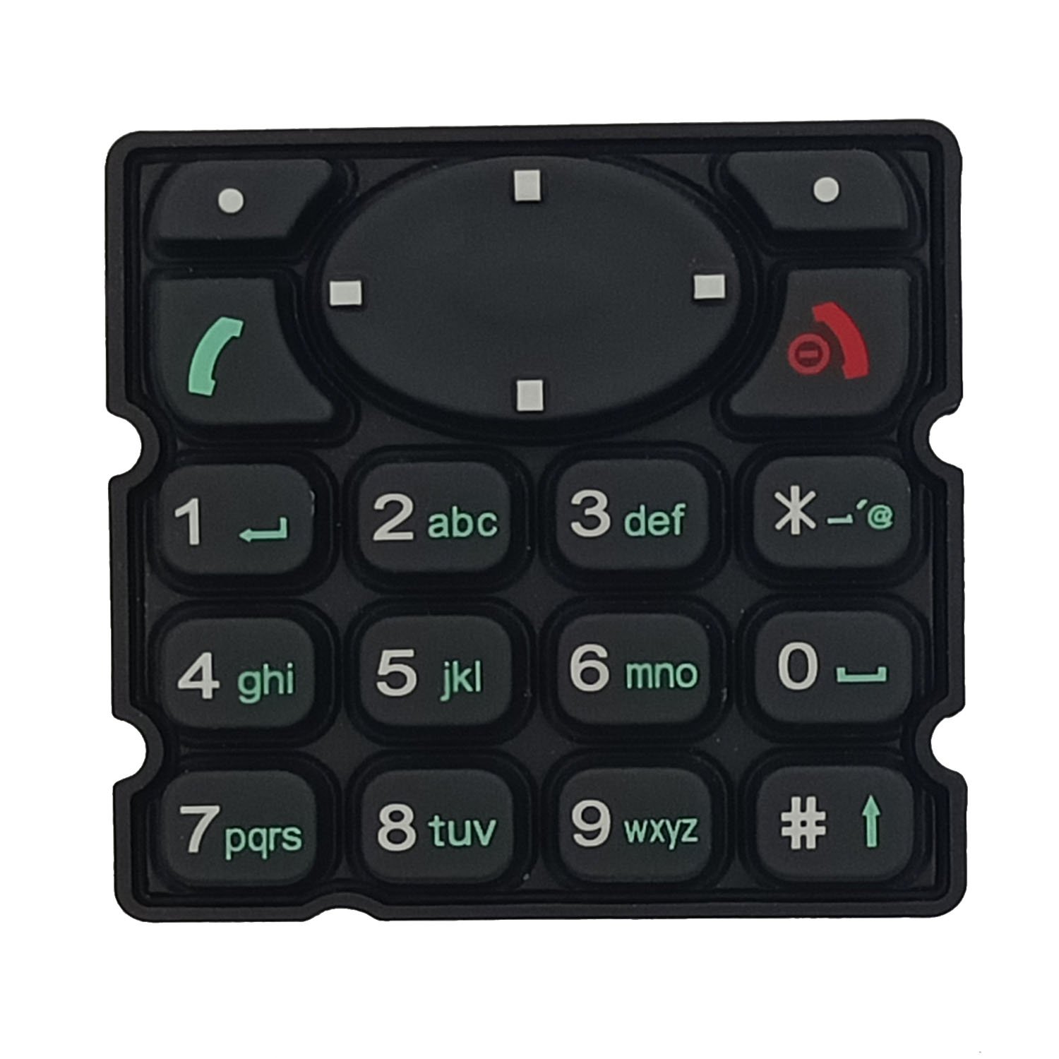 Customized silicone android keypad phone keypad mobile phone silicone rubber button keypads