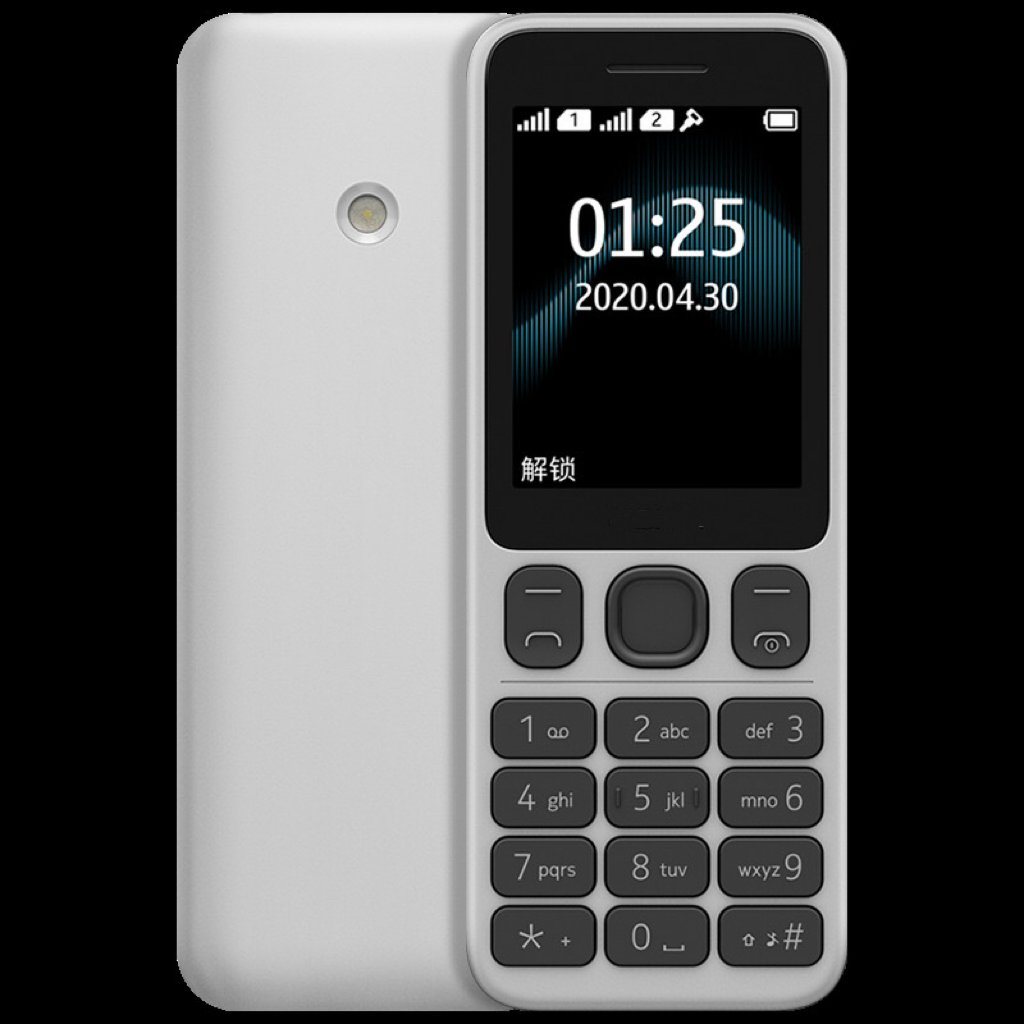 125 (2020 version) 2g keypad mobile phone Dual sim card standby keyboard feature phone