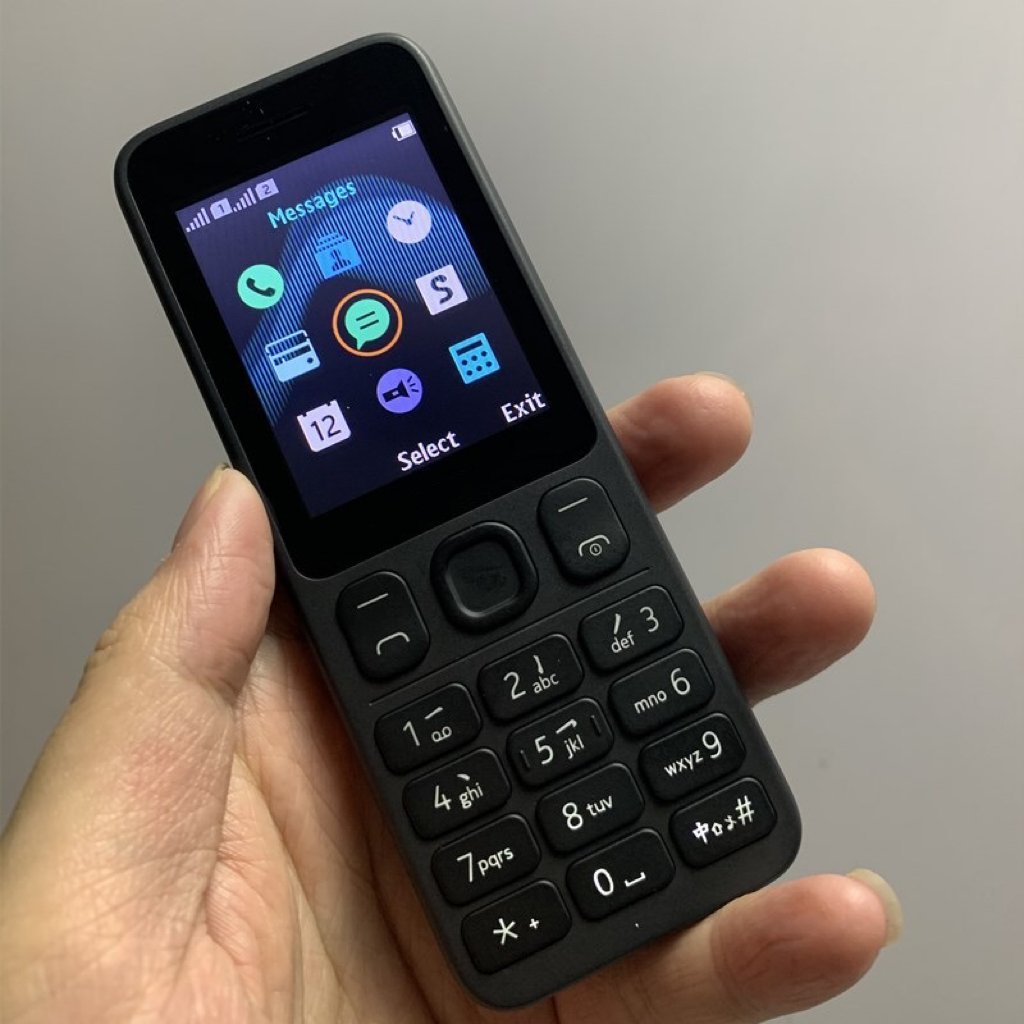 125 (2020 version) 2g keypad mobile phone Dual sim card standby keyboard feature phone