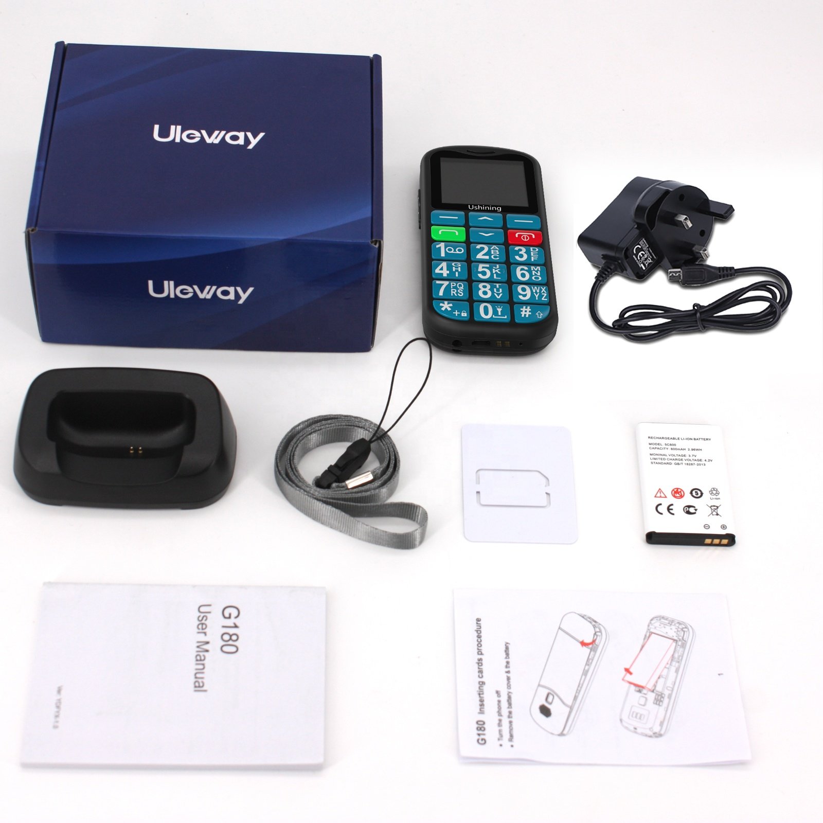 Feature GSM Mobile Phones Wholesale Low Price Fast Delivery Big Keypad Cellphones Factory Direct Selling Brand New