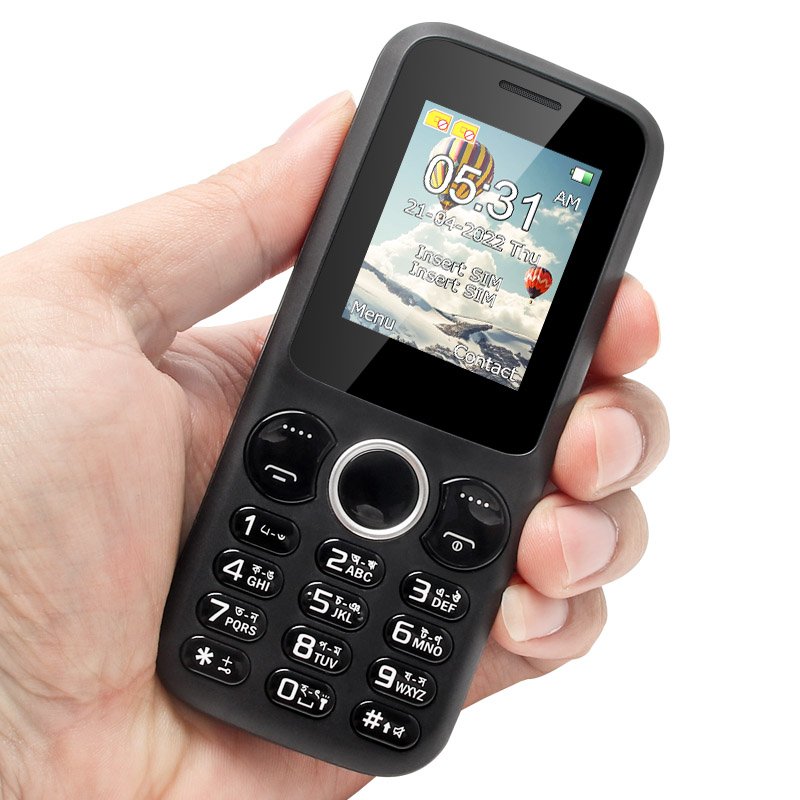 Low Price 1.77 Inch Dual SIM Card Big Button Senior China Mobile phone ECON G17 One Camera OEM Keypad Feature Phones