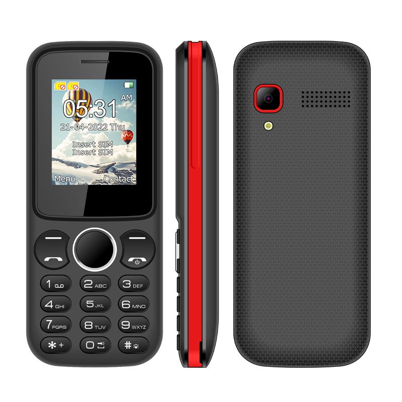 Low Price 1.77 Inch Dual SIM Card Big Button Senior China Mobile phone ECON G17 One Camera OEM Keypad Feature Phones