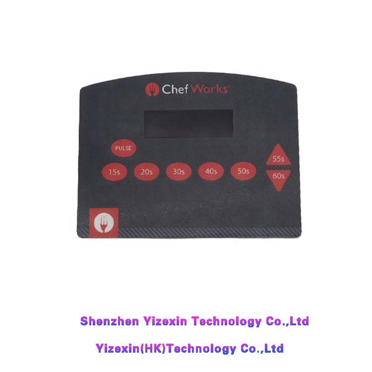 Waterproof silicone rubber keypad custom membrane switch with CE/ROHS for mobile phone