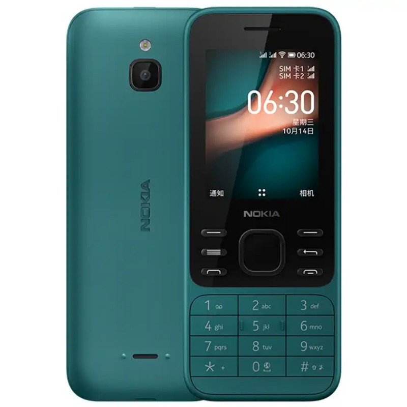 New phone 6300 2020 2G elderly phone WIFI dual card button straight board non smartphone function machine