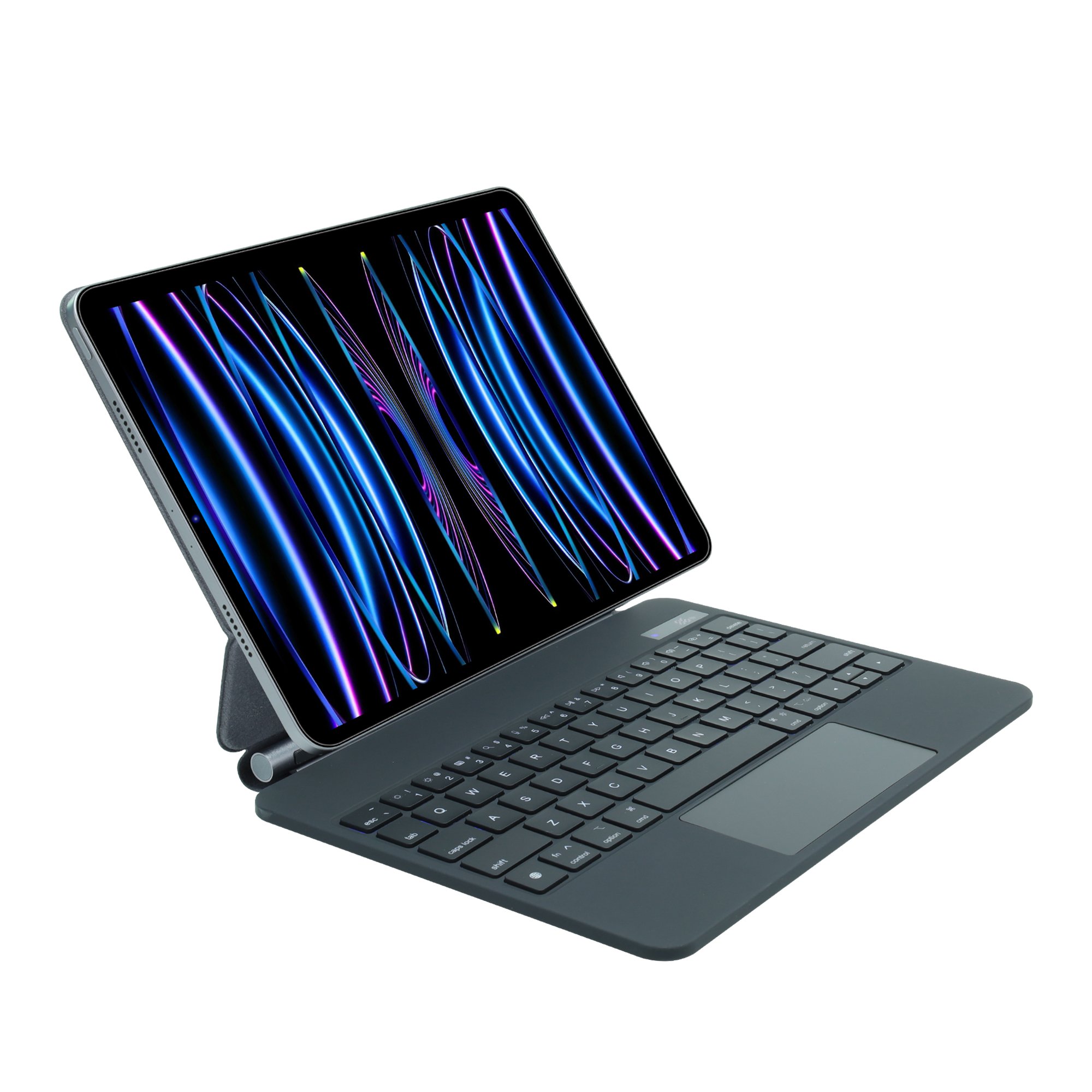 Custom Spanish Magic Keyboard For Apple IPad Pro 11 12.9 Inch Air 4 5 Tablet Laptop Smart Keyboards Case Magnetic Backlight