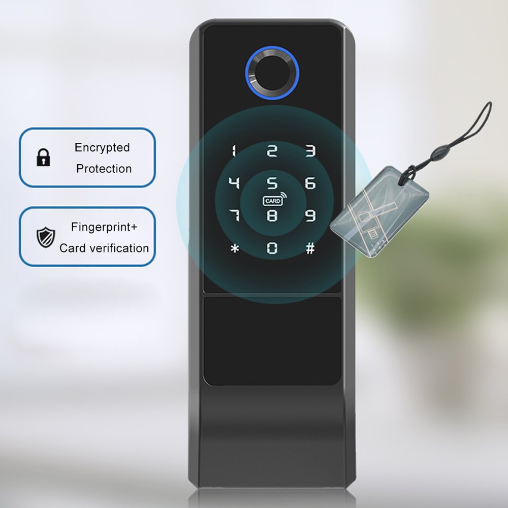 Tuya App Wifi Biometric Smart Digital Fingerprint Door Lock