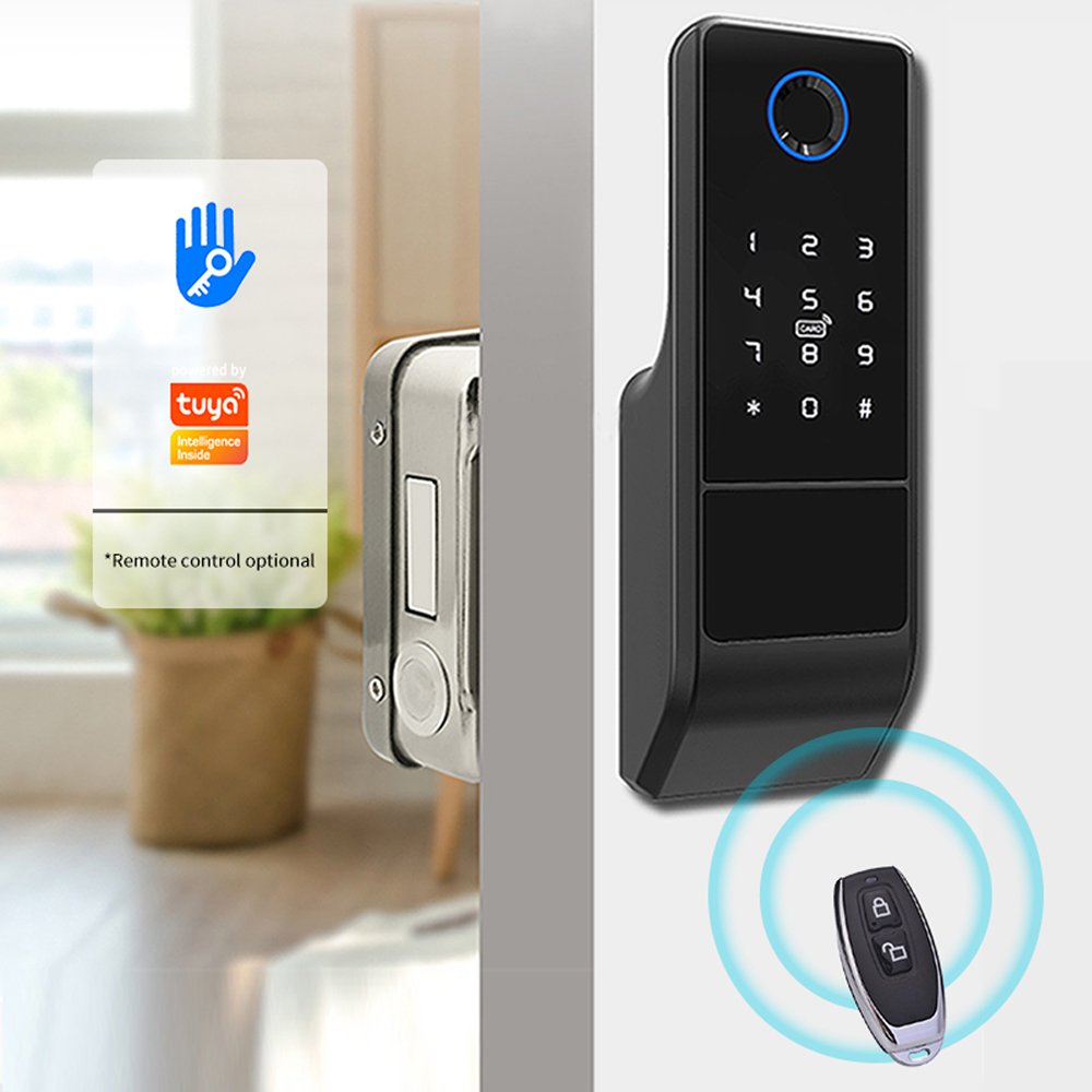 Tuya App Wifi Biometric Smart Digital Fingerprint Door Lock