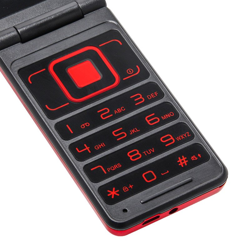 Original Manufacturer OEM 2.4 Inches Unlocked Feature Handphone Flip Keypad Mobile Phones