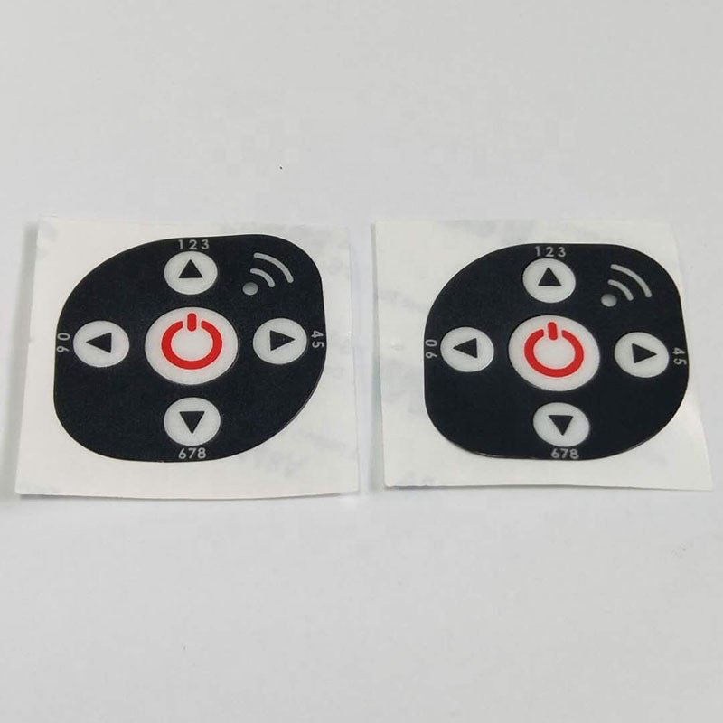 High quality custom Ageing-Resistant waterproof FPC emboss tactile membrane switch panel keypad