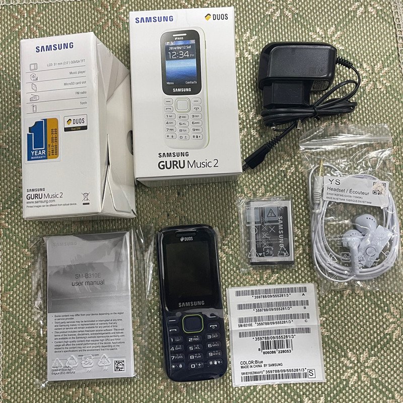 Hot sale B310E Mobile phone B310E Straight keypad GSM 2G non-smart phone Dual SIM elderly mobile phone