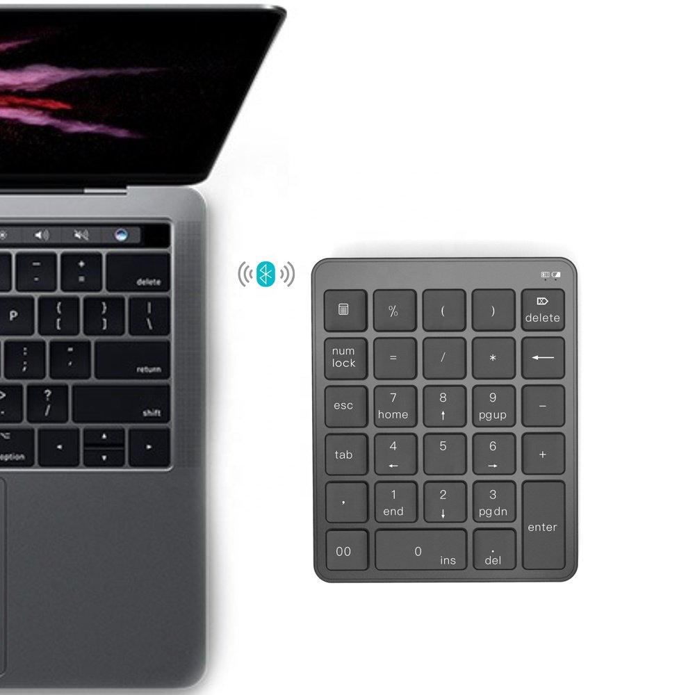 mini Scissor Structure Slim ergonomic wireless digital Numeric blue tooth NUMERIC KEYPAD WIFI Keyboard