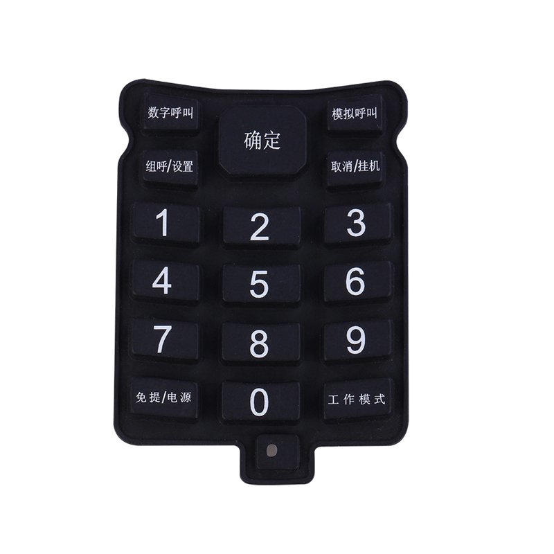 Soft Good Touch Mobile Phone Keypad Made from 100% Silicone Rubber