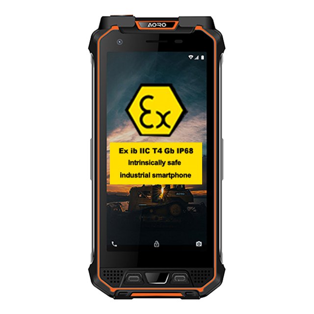 AORO POC VHF RFID 2D Scanner Rugged Android IP68 Waterproof Octa Core Phone UHF Intrinsically Safe Atex explosion proof phone