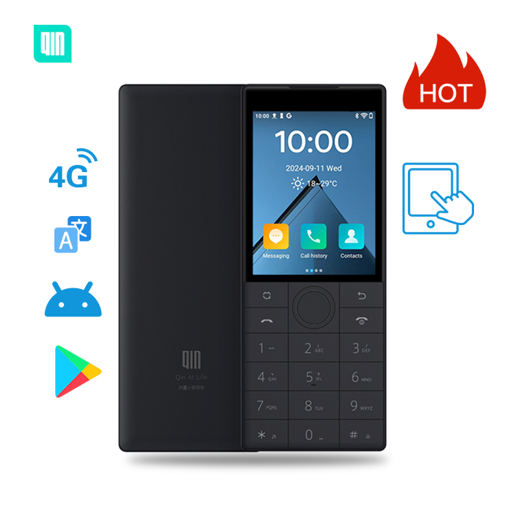 Duoqin Mobile Phone Qin F22 Smart Touch Screen 4G Mobile Phones No camera Qin F22 Android 11 Google Version