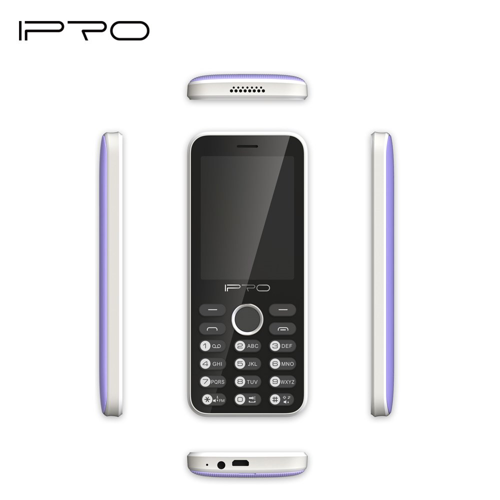 IPRO unlocked model A29 with 2.8 big screen size, GSM bar phone, good touch keypad