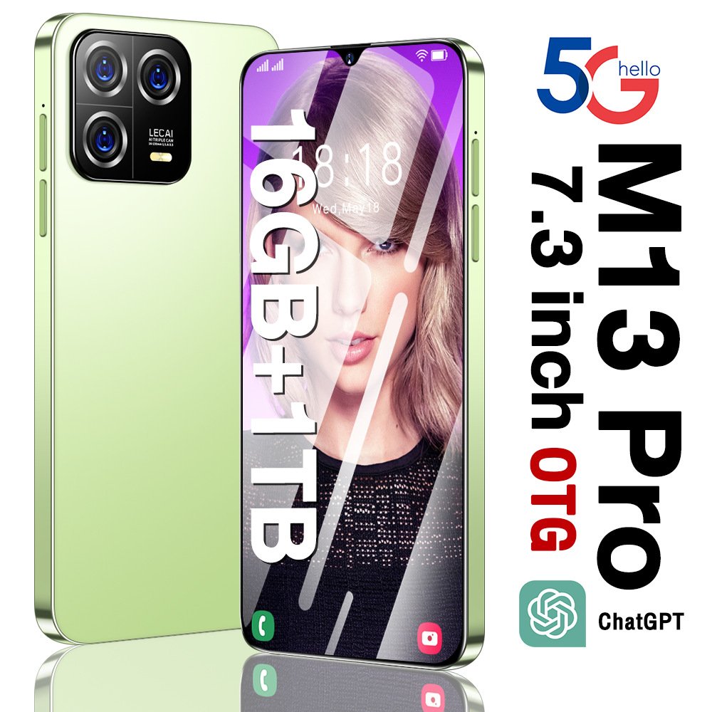 M13Pro cross-border blockbuster OTG spot 6.5-inch high-definition 1+16GB Android 3G smartphone
