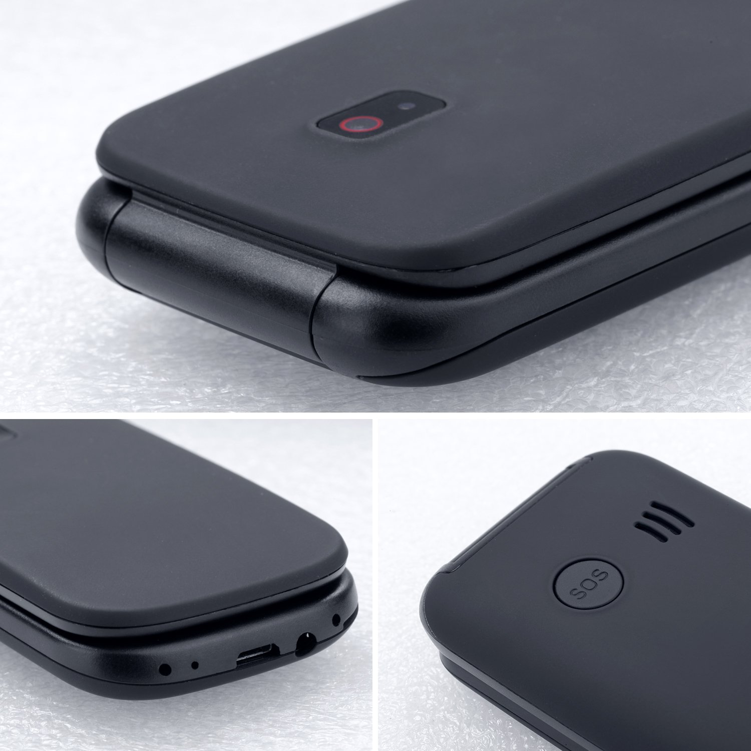 Melefon joy brand Quad-band mobile phone D360 hot sale and cheap big key folding mobile phone Flip senior smartphones