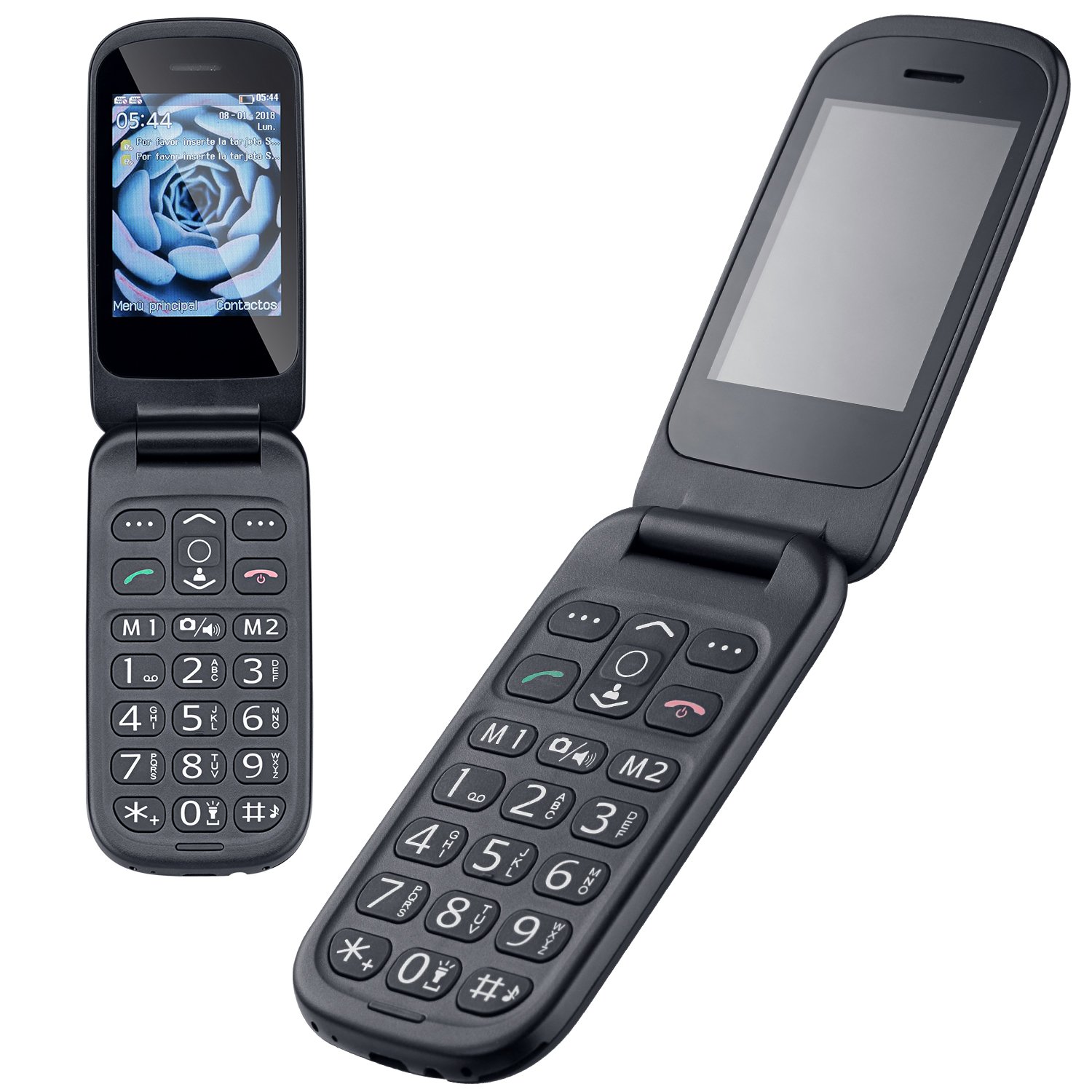 Melefon joy brand Quad-band mobile phone D360 hot sale and cheap big key folding mobile phone Flip senior smartphones