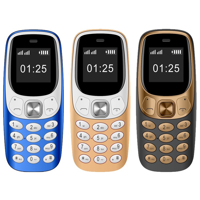 2.4-inch 2G GSM dual sim card feature phone metal case keyboard bar cell phone