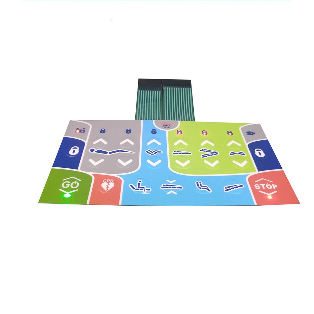 Custom 3X4 Matrix Keyboard 20 Keys Membrane Switch