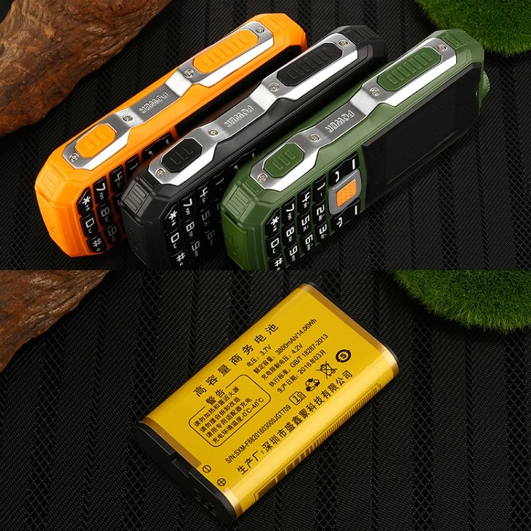 Wholesale Dropshipping L9 Big Keyboard Mobile Phones 3800mAh Triple Proofing Rugged Elder Cell Phone Feature Phone For The Old