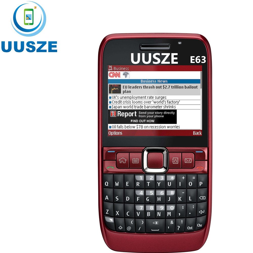 Original International English Mobile CellPhone Full Keypad Mobile Phone Fit for Nokia E63 E66 3310 3G 4G 105 C2 8210 6230i 6300