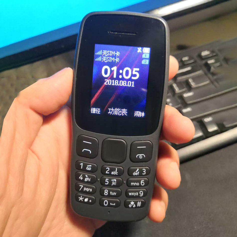 Original Keypad Phone bulk wholesale price Celulares For Nokia 106 dual Sim for Nokia 105 110 125 130 150 210 bar feature phone