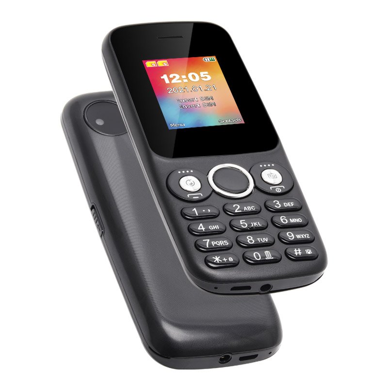 UNIWA E1804 1.77 Inch Display Low Price Slim Keypad Dual SIM GSM Button Mobile Phone
