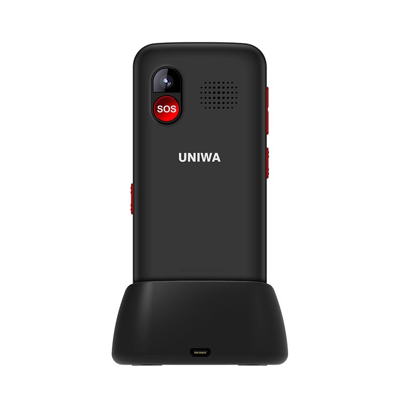 2.31 inch senior phone UNIWA V1000 cellphone 3G 4G network big buttons cellphones for elder people wholesale mobile phone